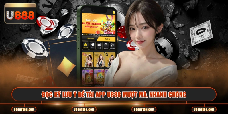 Đọc kỹ lưu ý để tải app U888 mượt mà, nhanh chóng