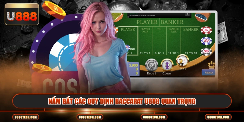 Nắm bắt các quy định baccarat U888 quan trọng