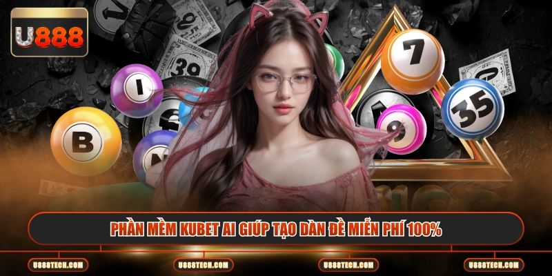Phần mềm Kubet AI giúp tạo dàn đề miễn phí 100%